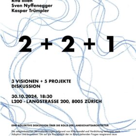 Poster mit Grafik und Text. Text steht auch unterhalb des Posters